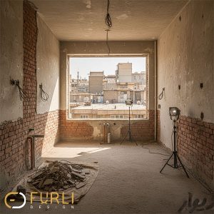 طراحی و بازسازی کلینیک دندانپزشکی - مرحله تخریب