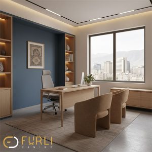 طراحی مطب و کلینیک دندان پزشکی - اتاق ویزیت دندانپزشک
